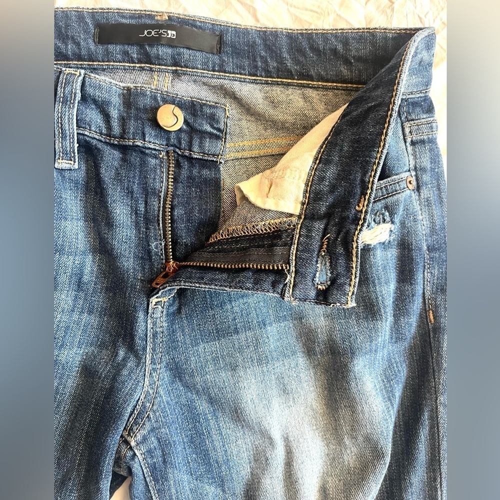 Joe’s Jeans Women’s Quality Distressed Blue Jeans Size 25 - Picture 5 of 13